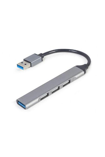 Gembird Hub USB Gembird UHB-U3P1U2P3-02, 4 porturi USB (Gri)