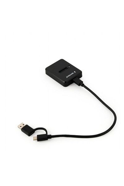Gembird Gembird Desktop Docking Station USB Type-C, M.2, SATA, NVME (Black)