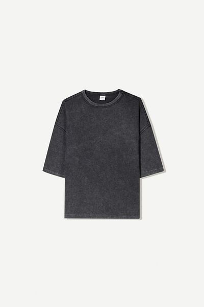 Bershka Oversize short sleeve T-shirt
