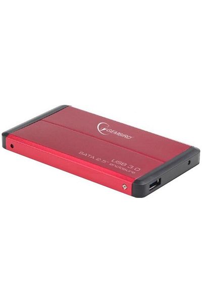 Gembird Rack Gembird EE2-U3S-2 Red, 2.5', USB 3.0