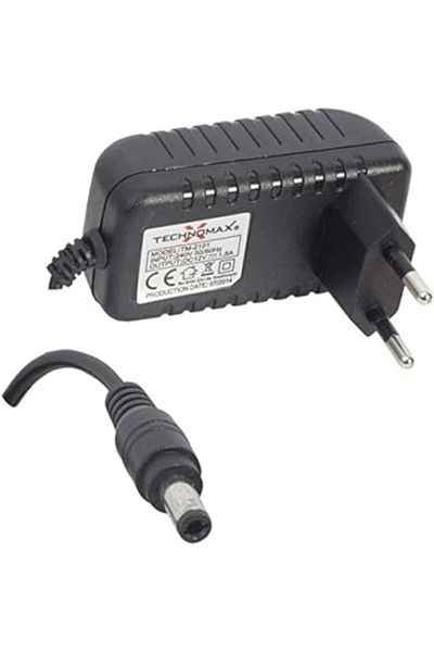 STOREMAX Sbl Pm-8115 12 Volt - 1.5 Amper Plastic Case Socket Type Adapter 5.5 * 2.5 Tip Sblshp 1064356