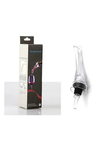 Choice NO.3 Magic Wine Decanter Wine Aerator Pourer Spout Decanter Wine Aerator Quick Aerating Pouring Tool