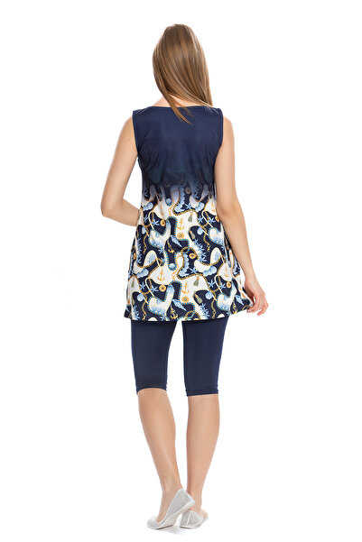 REMSA Μαγιό Zero Sleeve Ημίκλειστο 161-02 Navy Blue