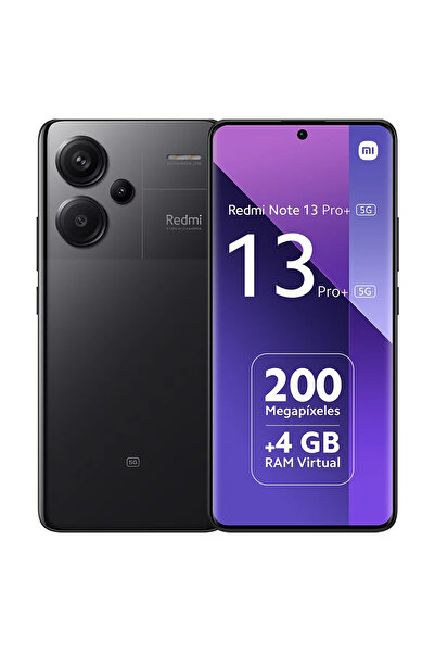 Xiaomi Redmi Note 13 Pro Plus 5G 12GB RAM 256 GB Siyah (Türkiye Garantili)