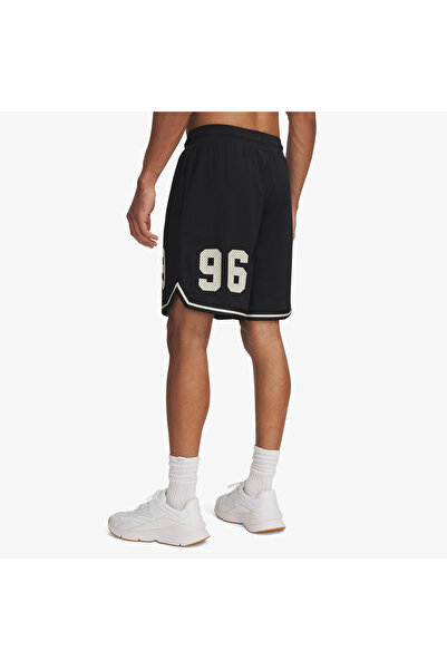 Under Armour Courtside 96 Hoop Erkek Siyah Basketbol Şortu