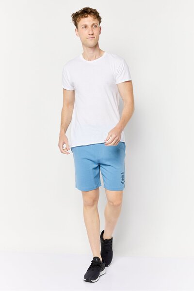 PAUL FRANK Men Graphic Print Basic Shorts, Blue