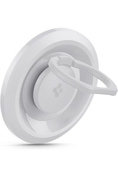 STOREMAX Ezg Magfit O-Mag Magnetic Phone Holder for iPhone Ring White with Magsafe - Amp05303 Ezsns