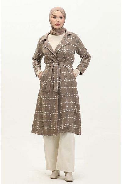 sefamerve Κύπελλο ζωσμένο Mink Tweed - 5507-02