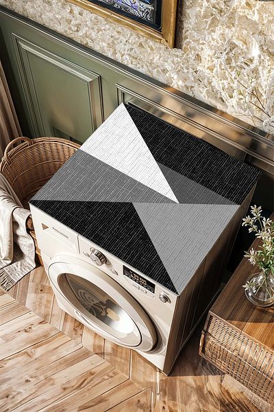 df home Washing Machine Dryer Mat Anti-Slip Washable/ Cmsr-6