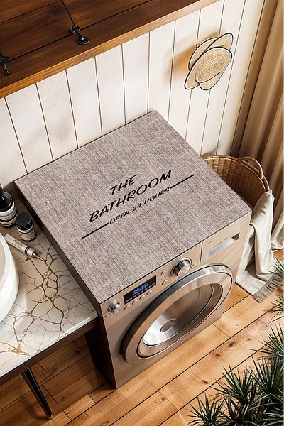 df home Washing Machine Dryer Mat Anti-Slip Washable/ Cmsr-1