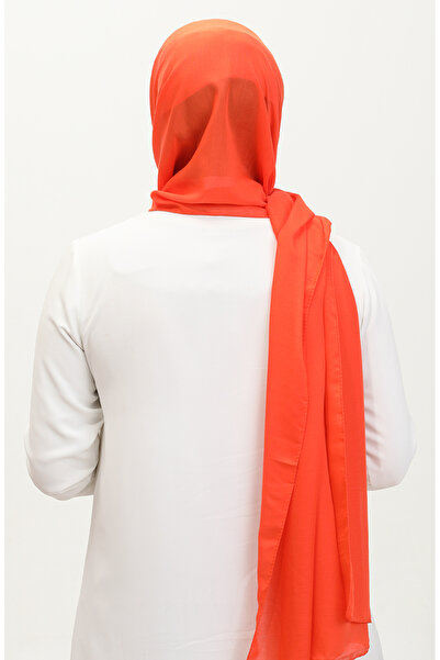 sefamerve Μαλακό σάλι Madame Mary 19084-13 Πορτοκαλί