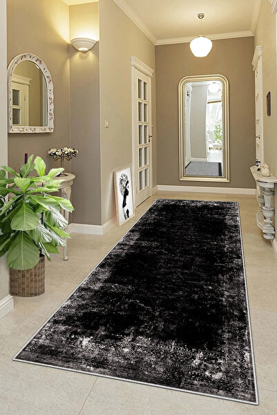 Hülya Home Kesme Yolluk Koridor Hol Antre Giriş Halısı Dijital Baskı Yıkanabi...