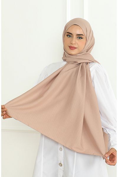 sefamerve 81076-10 Μοντέλο Milk Coffee Pear Shawl