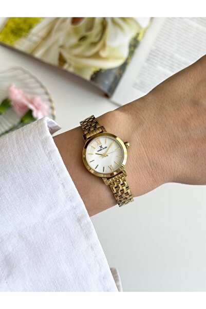 Daniel Klein Gold Renk Minimal Kasa Kadın Kol Saati