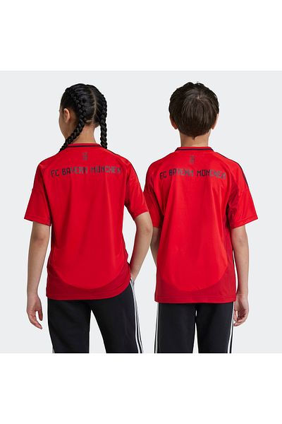 adidas Bayern Munich 2024-25 Kids Red Soccer Jersey