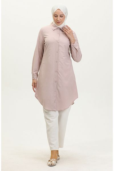 sefamerve Powder Tunic 6122-04 - Με κουμπιά