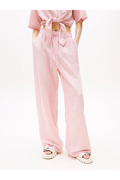 Tommy Hilfiger Kadın Değerli Pembe Pantolon