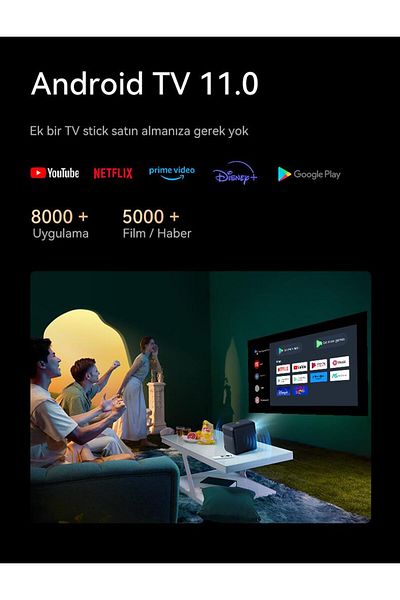 wanbo Mozart 1 Pro Android Tv L1 Licensed Projection Device