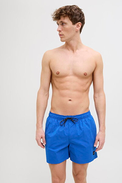 Jack & Jones Erkek Logo Detayli Deniz Sortu - Maui