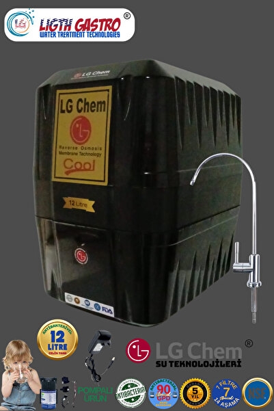 ligth gastro LG Chem COOL SPECIAL POMPALI & ÜCRETSİZ MONTAJLI 12 LİTRE 7 FİLT...