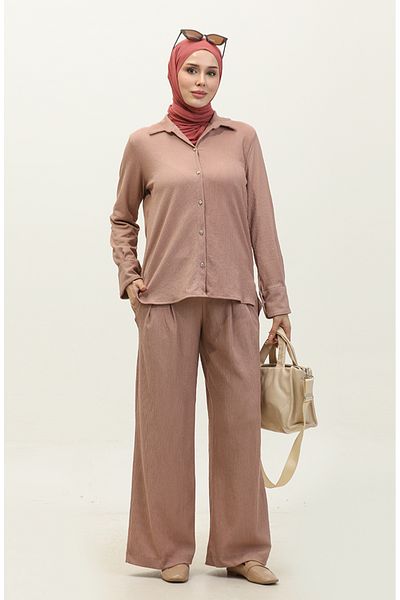 sefamerve 2139-02 Set de costum dublu model pulbere
