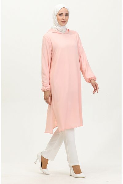 sefamerve Κουκούλα σε σκόνη Araboy Tunic - 1692-04
