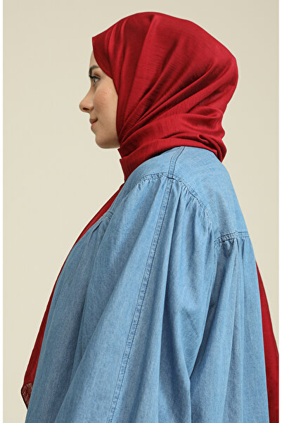 sefamerve Madame Mary Aerobin Shawl 19078-03 Claret Red