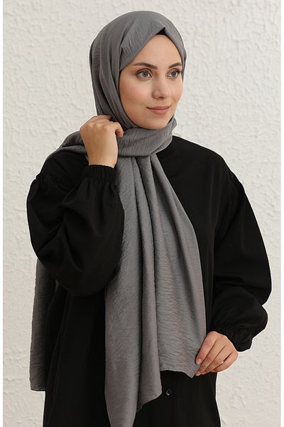 sefamerve Γκρι Flat Shawl - Μοντέλο 1090-12