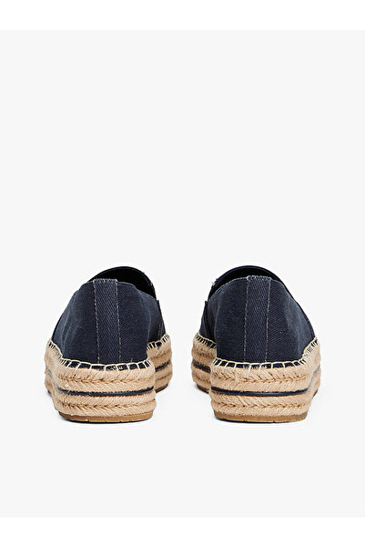 Tommy Hilfiger DENIM PLATFORM ESPADRILLE Kadın Babet FW0FW08543DW6