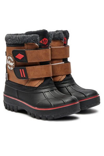 Lee Cooper boy's snow boots LCJ-24-44-2864K brown