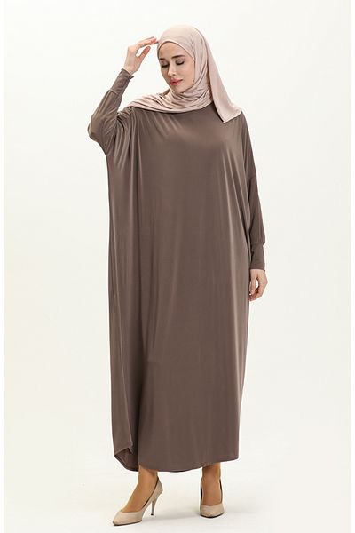 sefamerve Φόρεμα 2000-09 Mink Casual με μανίκια