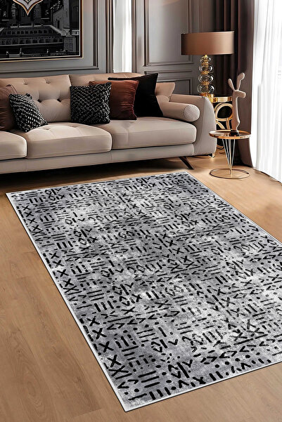 Evimle Makinede yıkanabilir kaymaz taban leke tutmaz mutfak halısı salon halı...