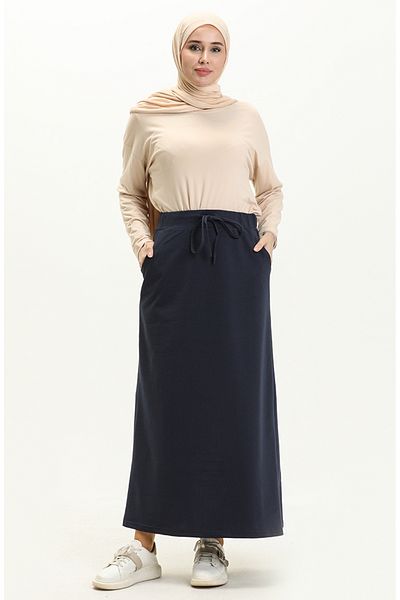 sefamerve Αθλητική φούστα Navy Blue Pocket - 0152-05