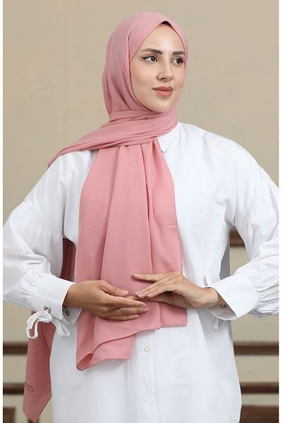 sefamerve 90166-06 Μοντέλο σάλι μπαμπού Dusty Rose