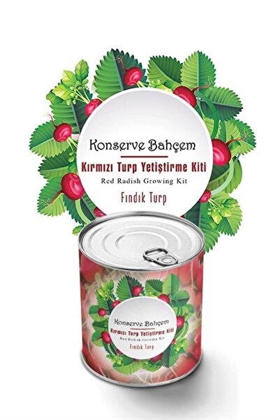Tahtakale Toptancısı BUFFER ®   Kit de cultivare de arahide și ridiche conservate în conserve Garden of Mine