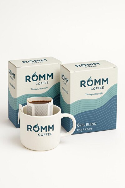 Romm Coffee 2 KUTU ÖZEL BLEND PRATİK FİLTRE KAHVE