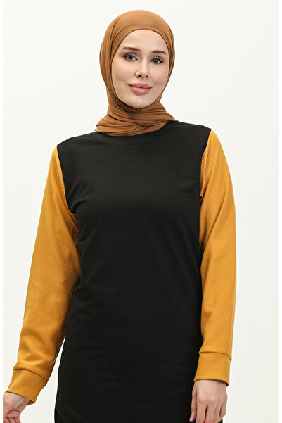 sefamerve İkili Eşofman Takım 23018-01 Siyah Hardal