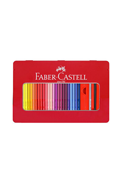 Faber Castell Creioane colorate 48 Culori Metal Box Grip 2001 Faber-Castell