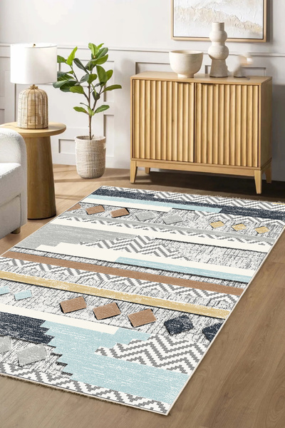 df home Kesme mutfak halısı Desenli Dijital Baskı Yıkanabilir Kaymaz Taban  İ...