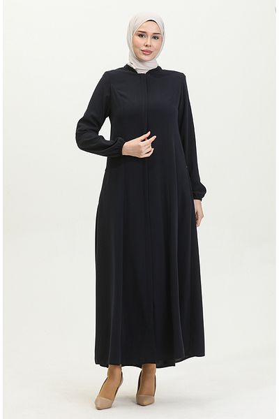 sefamerve Adel Mevlana Ferace 3018-02 Navy Blue