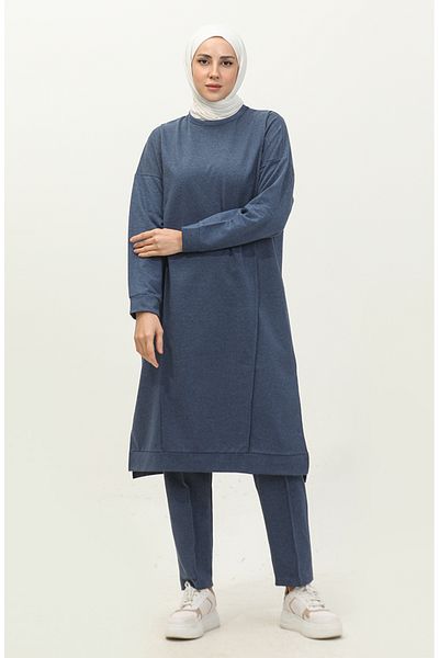 sefamerve Σετ Θερμότητας Indigo - Two Thread 3018-02