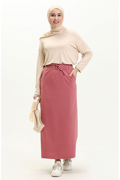 sefamerve Αθλητική φούστα Dusty Rose Pocket - 0152-22