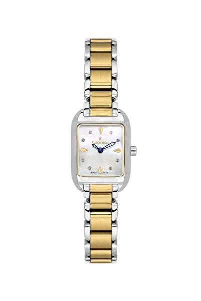 Essence Es6918Fe.220 Stone Design Rectangular Dial Steel Band Steel Case 5 At...