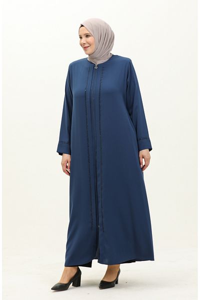 sefamerve Μεγάλο μέγεθος Stoned Ferace 4005-03 Indigo
