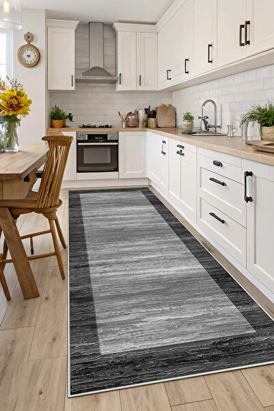 Evimle Makinede yıkanabilir kaymaz taban leke tutmaz mutfak halısı salon halı...