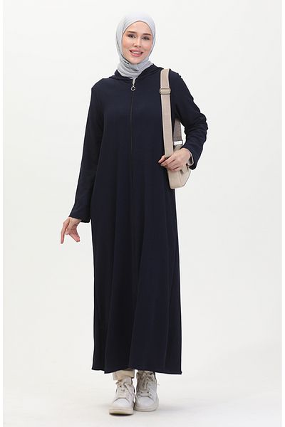 sefamerve Bürümcük Υφασμάτινη κουκούλα Sports Ferace 1045-01 Navy Blue