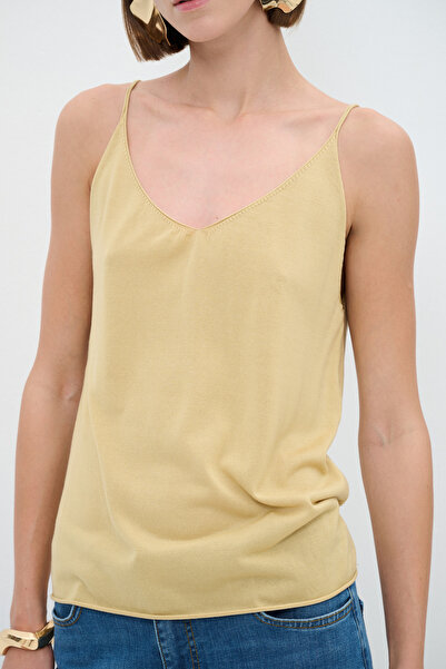 adL İp Askılı Triko Atlet