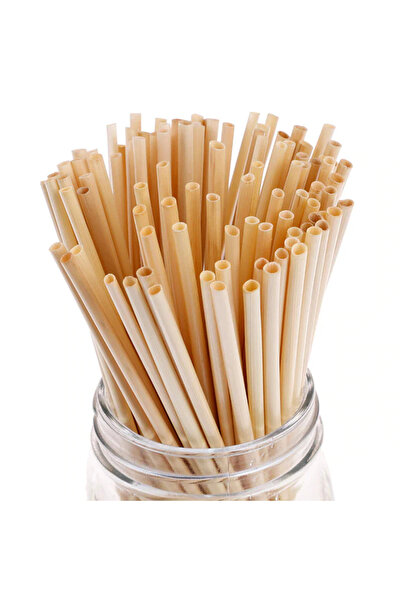 Generic Brand Wheat Stalk Straws 20 cm (500 Pieces), 100% Natural Wheat Stalk...