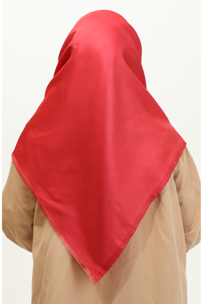 sefamerve Düz Eşarp 1266-04 Nar Rengi