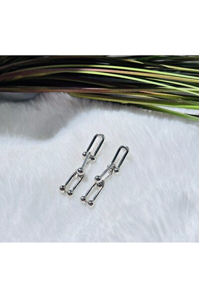 RM Bijuteri Tifany Brand Model 3 cm Dangle Earrings